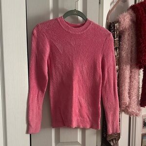 Arizona Jean Company Bright Pink Crew Neck Sweater